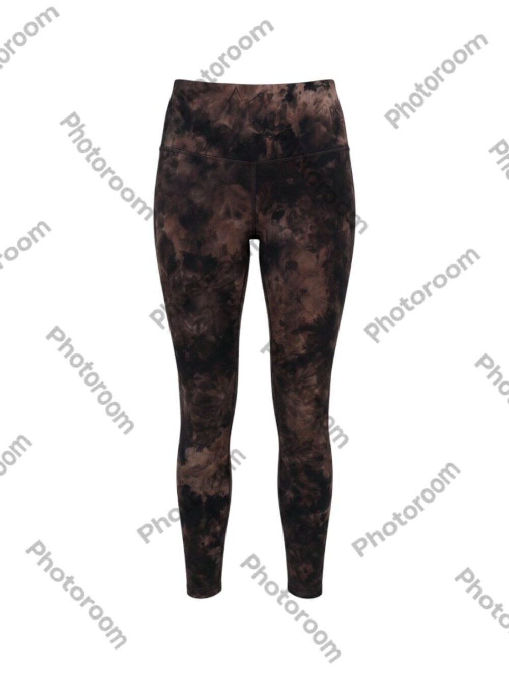 Lululemon Brown Black Women's High-Rise Leggings Size 4 Tie-Dye